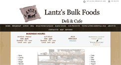 Desktop Screenshot of lantzsbulkfoods.com